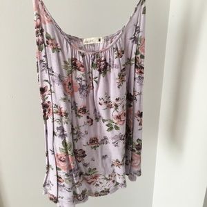 Cute floral tank